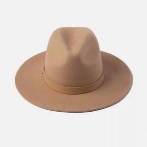 Lack of Color “The Frey” 100% Wool Hat in Taupe, Size Large